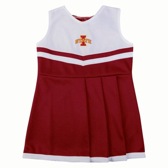NCAA Iowa State Cyclones Toddler Girls' 2pc Cheer Dress Set 2T - Picture 1 of 8